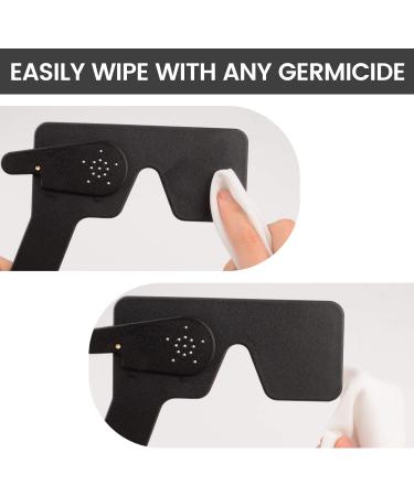 Ophthalmic Eye Occluder with 14 Holes | Ideal for Eye Exams | Black - Buy Online on GoSupps.com
