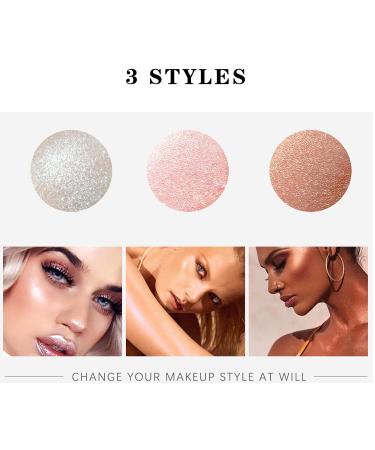 NewBang Polvo De Hadas Fairy Highlighter Blush Stick | Glitter Shimmer Powder for Face, Eyes, Lips, Hair & Body Glow | Pack of 3 | 1.58 Ounce - Buy Online on GoSupps.com