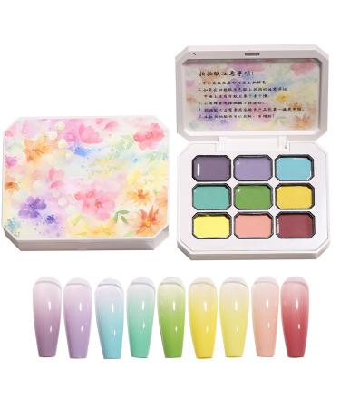 Ordin Gel Gel - Nail Angel UV Assembly Gel | Nail Gel Starter Set Quick Dry Colorful Nail Gel | 3D Sculptures Palette Footprint And Paint Modeling