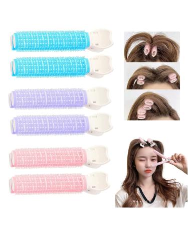 6PCS Volumizing Hair Clips  Volumizing Hair Root Clips  Volume Clips for Roots  Clips Barrettes Styling DIY Instant Hair Volumizing Clips for Women Blue Pink Purple