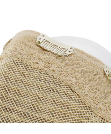 Full Shine 22 Human Hair Clip In Half Wig #60 White Blonde - 150g Real Hair Extension U Part Glueless Half Part Wig - Buy Online on GoSupps.com