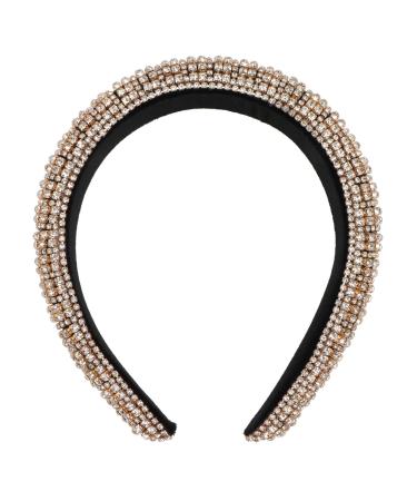 Beaupretty Strass Hair tires Baroque Crystal Territors Diamond Hair Straps Party Figures delivers head tires for women girls (golden) - Buy Online on GoSupps.com