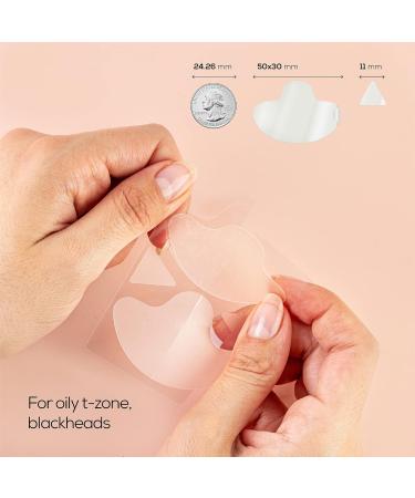 Hanhoo T-Zone Pore Patch Set | Hydrocolloid Nose & Forehead Patches for Blackheads | Vegan & Cruelty-Free | 8 Count - Buy Online on GoSupps.com