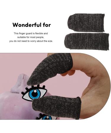 Buy Sosoport 6pcs Anti-Cut Finger Cots - Protective Finger Sleeves for Work & Home | Best Polyester Thumb Protectors - International Shipping - Buy Online on GoSupps.com