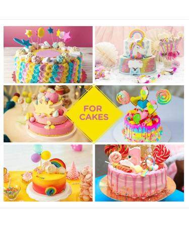 Food Coloring Liquid Set - Food-grade Liquid Baking Compound Colorant Practical Food Coloring Tasteless Edible Food Dye 25 Colors Vibrant Icing Colors for Cream Cake Decoration 10ml - Buy Online on GoSupps.com