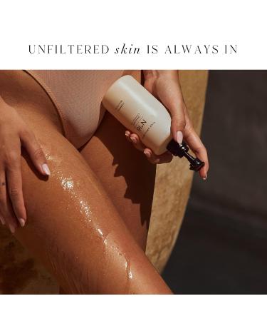 Lux Unfiltered N 16 Opulent Shower Oil in Tuberose - Hydrating Full Body Cleanser - Gluten Free, Cruelty Free, Vegan - For Men & Women - Buy Online on GoSupps.com