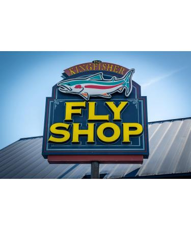 Fly Tying Hair Scissors 4.5 Inch Yellow - Curved - Buy Online on GoSupps.com