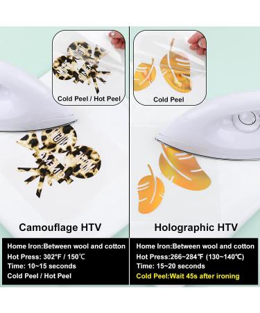 Caregy HTV Heat Transfer Vinyl Bundle - 75 Pack 12x10 Iron on Vinyl for T-Shirts | Assorted Colors with Accessories - Ideal for Cutter or Heat Press Machine - Buy Online on GoSupps.com