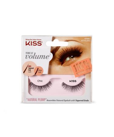 KISS KISS Eyelash Band True Volume - Chic 1 pack (1 x 2 pieces) black 2 pieces (1 pack)