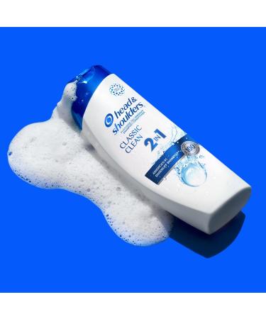 HEAD & SHOULDERS CLASSIC CLEAN 2IN1 SHAMPOO 370ML - Buy Online on GoSupps.com