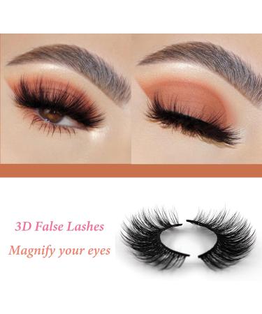 Lashes False Eyelashes Fluffy Russian Eyelash Strip Lash Wispy Handmade Cat Eye Lashes Volume Dramatic 5 Pairs 3D Thick Long Fake Lashes Natural Cross Fake Eye lashe for Party Cosplay - Buy Online on GoSupps.com