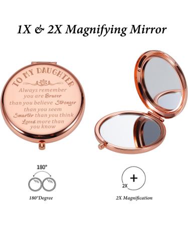 XPENMULBOJA Compact Mirror: Gift for Daughter from Mom | Ideal for Valentines, Graduation, Birthday & Wedding - Buy Online on GoSupps.com