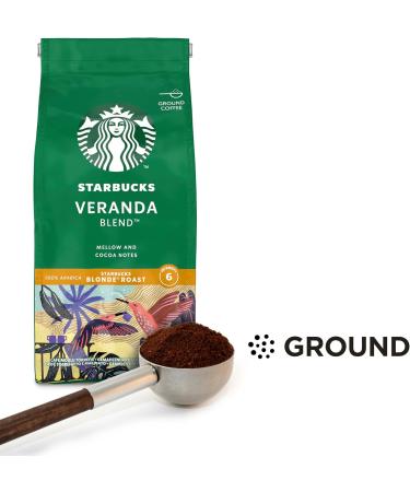 STARBUCKS Veranda Blend Blonde Roast Ground Coffee 200g (Pack of 6) - Buy Online on GoSupps.com