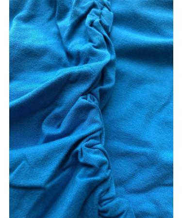 ZUMIY Maternity Nursing Top - Women's Cotton V Neck Ruched Waist Double Layered Tank - S Black/White/Lake Blue 3-Pack - Buy Online on GoSupps.com