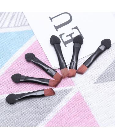 FRCOLOR 60 Pcs Eye Shadow Applicator Set - Black Makeup Blending Brushes & Disposable Sponge Applicators for Flawless Makeup Application - Buy Online on GoSupps.com
