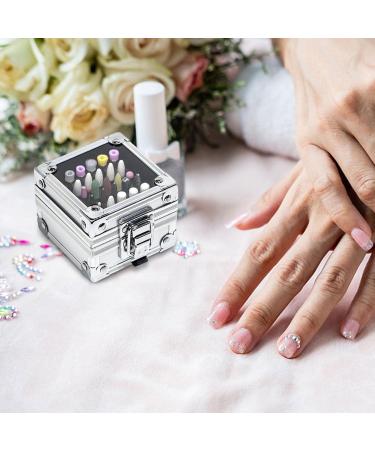 Appoo Mental Nail Drill Holder | 25-Hole Dust-Tight Case | Salon Organizer & Durable Metal Storage Box | International Shipping Available - Buy Online on GoSupps.com