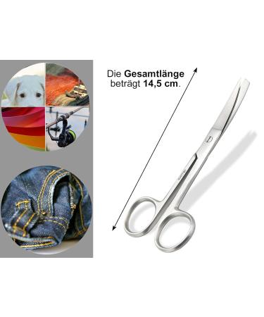 Premium Turning Shears - Stainless Steel 10.5 to 20 cm Curved & Pointed Blades for Precision Cutting - International Shipping Available - Buy Online on GoSupps.com