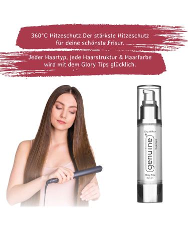Glory Tips 360 C Heat Protection Serum - Weightless Hair Moisturizer & Protector for Radiant Locks - Buy Online on GoSupps.com