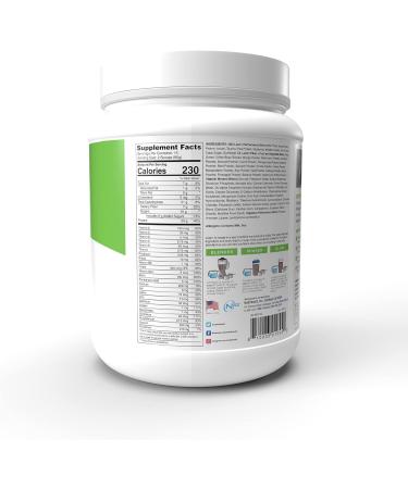 Nutrition 53 Lean1 Cookies and Cream Protein Shake - 15 Serving Tub, Fat Burning Meal Replacement, 1.98 Pound - Buy Online on GoSupps.com