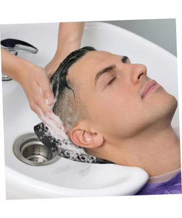 Shampoo Bowl Neck Cushion Shampoo Bed Salon Shampoo Bowl Comfortable Bath Tub Hair Washing Neck Salon Neck Rest Cushion 23x15cm Black - Buy Online on GoSupps.com