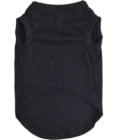 Shop XS Black Dog Shirts & T-Shirts | Summer Clothing for Small & Medium Dogs & Cats - Buy Online on GoSupps.com