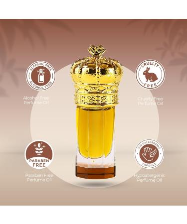 ARABIAN PERFUMES & OILS White Ambre Perfume Oil - Floral Luxurious Fragrance Oil for Men and Women - Travel Size Perfume 0.10 Fl. Oz. - Buy Online on GoSupps.com