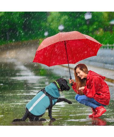 Shop Petcute Dog Rain Jacket - Waterproof Windproof Adjustable with Hood - Reflective Stripes for Small to Large Dogs | 3XL Blue - Buy Online on GoSupps.com