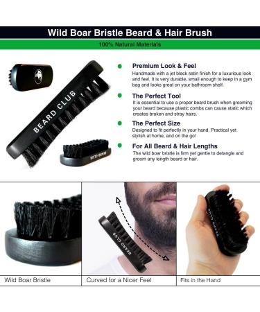 Beard Club Grooming Kit for Men - Beard Growth Kit with Balm, Shampoo, and Comb - Mens Grooming Set - Ideal Gift for Men - Buy Online on GoSupps.com