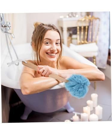 Minkissy Solid Color Bath Flower Balls | Bath Sponge for Relaxing Spa Experience - Shop Internationally - Buy Online on GoSupps.com