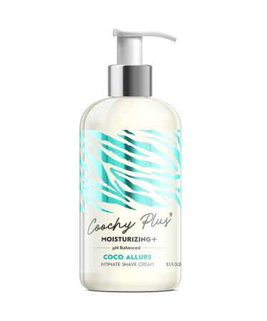 Coochy Plus Coco Allure Shave Cream & Anti-Chafe Lotion Kit - Prevent Razor Burn & In-Grown Hair, Soothe Chafing for Inner Thighs, Armpits, Running, and Cycling - Buy Online on GoSupps.com