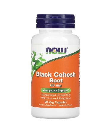 NOW Foods Black Cohosh 80 mg
