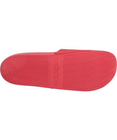 adidas Adilette Slides Sandal - Vivid Red/Wonder White - Size 12 Women/11 Men - Buy Online on GoSupps.com