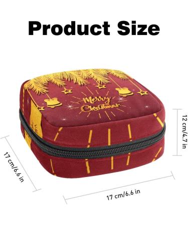 Gold Pine Branches with Ornaments & Women's Menstrual Care Bags | Stylish & Portable Solutions for Teens & Women - Buy Online on GoSupps.com