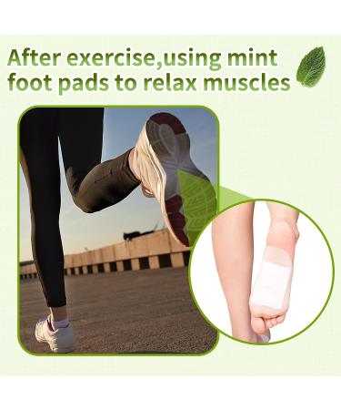 Detox Foot Pads | Bamboo Vinegar Deep Cleansing Patches for Foot Care - 14PCS | Relieve Stress, Improve Sleep, Relaxation - Buy Online on GoSupps.com