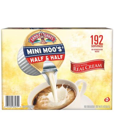 Land O Lakes Mini Moo's Half & Half Creamer (180 Count) by Land O lakes Mini Moos