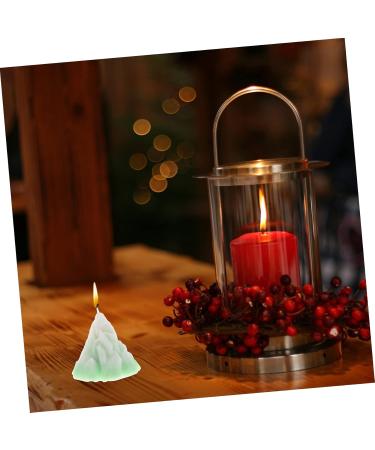 FRCOLOR Mini Mountain Scented Candles - Aromatic Decorative Desktop Candle for Home - Green 8x7x7cm - Buy Online on GoSupps.com