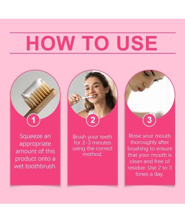 Fresh Breath Toothpaste - Daily Gentle Teeth & Tartar Cleaning Natural Whitening Oral Care for Healthy & Bright Smile(3PCS) - Buy Online on GoSupps.com