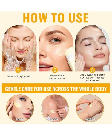 Honey Tallow Balm - 100% Grass-fed Tallow | Beef Tallow Face Cream Rich in Natural vitamins A D E K Omega Fatty Acids | Tallow Honey Balm with Shea Butter&Olive Oil | Beef Tallow Face Cream - 75G - Buy Online on GoSupps.com