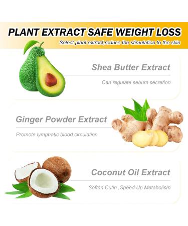 Ginger Fat Burning Cream - Anti-Cellulite Slimming Gel for Weight Loss and Body Contouring - Buy Online on GoSupps.com