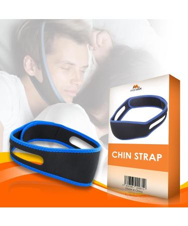 Anti Snore Chin Strap for Women & Men - Adjustable Double-Support Straps - Snoring Prevention Device by Mobi Lock - Buy Online on GoSupps.com