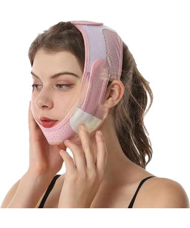Face Slimming Strap Facial Slimming Strap Double Chin Reducer | Face Lifting Belt Chin Strap V Lines Lifting Belt Reusable Double Chin Reducer Eliminator For Women Men - Buy Online on GoSupps.com
