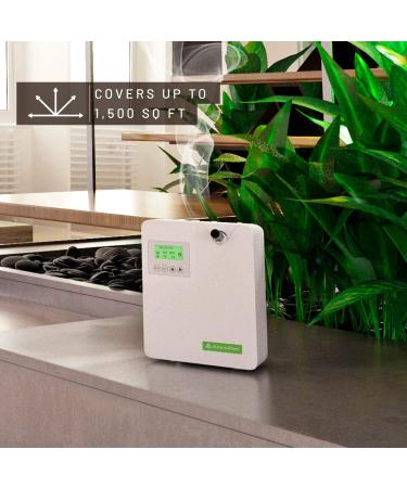 AromaPlan Home Scent Air Machine - White Essential Oil Diffuser for 1500 Sq.ft | Silent & Waterless Technology Aromatherapy - Buy Online on GoSupps.com