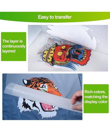 CenDale DTF Transfer Film and Powder Kit - 30 Sheets A4 DTF Film + 14oz White DTF Powder | Direct-to-Film Transfer for Any Fabric | DTF Starter Kit for DTF & Sublimation Printer - Buy Online on GoSupps.com