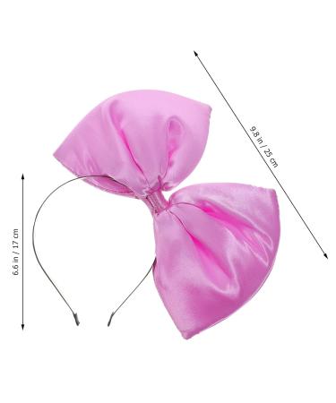 Lurrose Giant Bow Hairband - Large Purple Bow Christmas Headband for Women | Xmas Cosplay Party Supplies - Buy Online on GoSupps.com