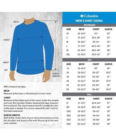Columbia Men's Plus Tamiami II Long Sleeve Shirt - Sorbet, Size Large - Buy Online on GoSupps.com