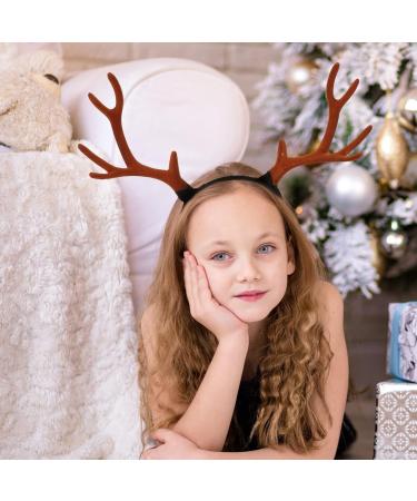 FRCOLOR Antlers Headband Deer Antlers Headband Reindeer Antlers Hairband Christmas Halloween Big Antlers Hair Hoop - Buy Online on GoSupps.com