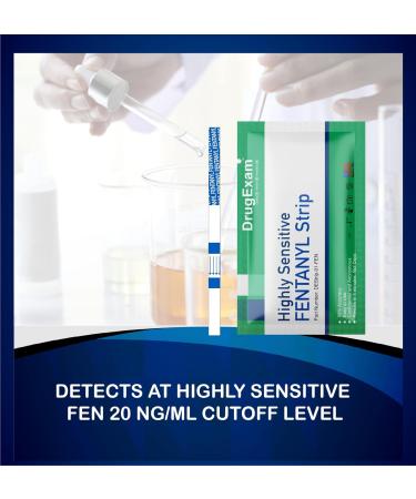 5 Pack DrugExam Urine Test Strips for FYN 20 ng/mL - Buy Online on GoSupps.com