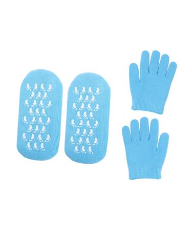 BIUDECO Moisture Gel Socks Crutch Grip Covers Gel Heel Sleeves Spa Socks For Women Socks For Cracked Skin Moisturizing For Women