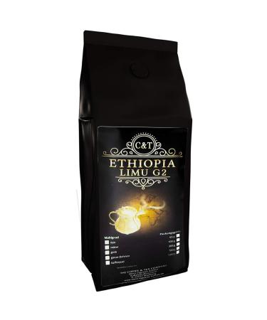 Kaffee Globetrotter Kaffee Globetrotter - Real rarity (very fine grinding 500g) Ethiopia Limu Grade 2 - Premium Coffee - Become an Explorer!