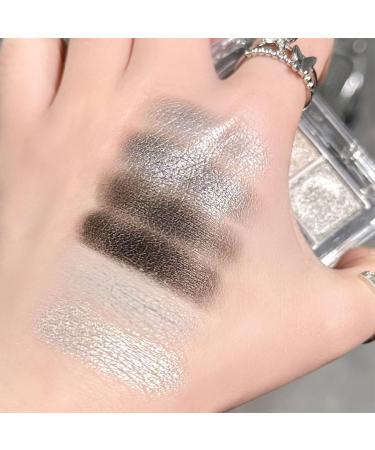 Lazy Eye Eyeshadow smoky makeup eyeshadow color eyeshadow matte eyeshadow palette smokey eyeshadow dark gray and black dots shimmering eyeshadow colors for smokey eyes - Buy Online on GoSupps.com